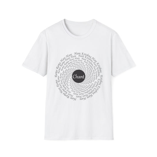 Her Krishna Chant Inspirational Typography T-Shirt