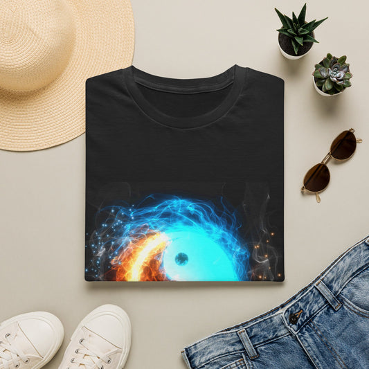 Yin Yang Fire and Ice Balance T-Shirt