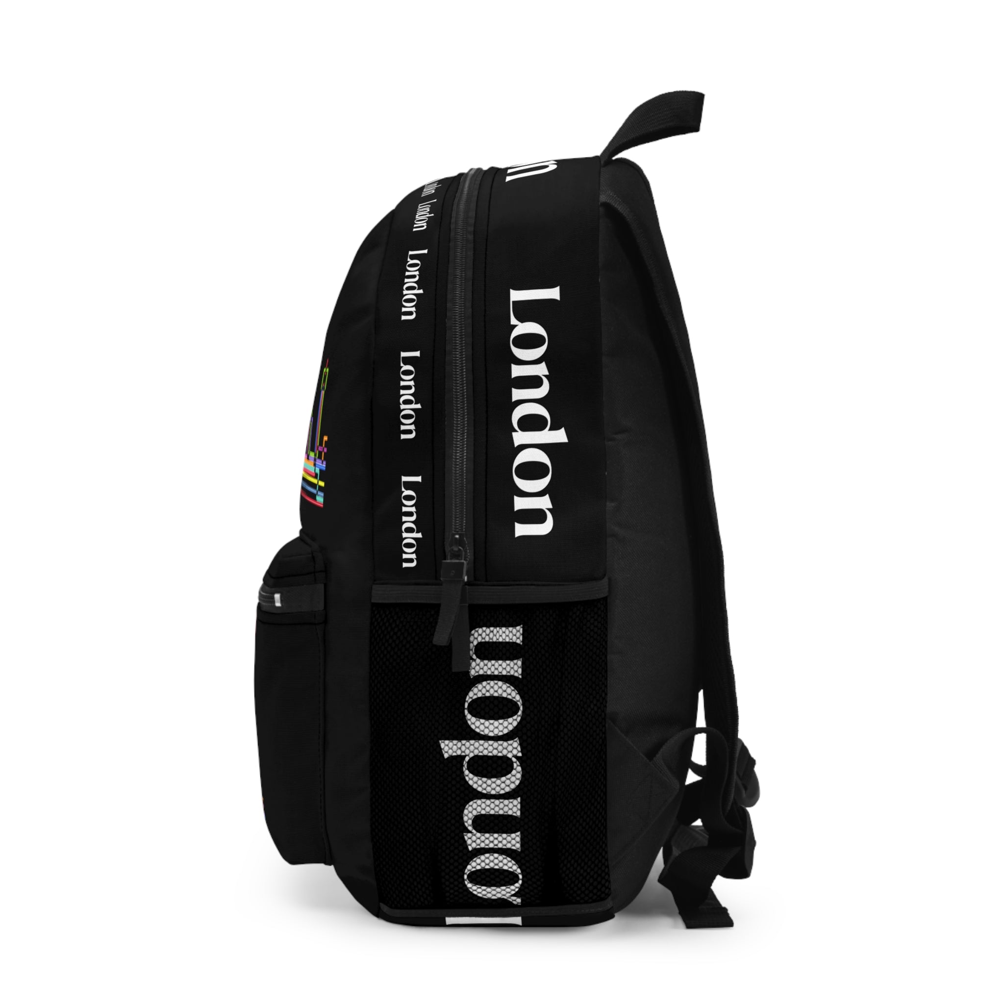 London Map Backpack, Urban Travel Bag, Mind The Gap Design, Gift for Students, Exciting City Adventure Accessory, Perfect for Tours