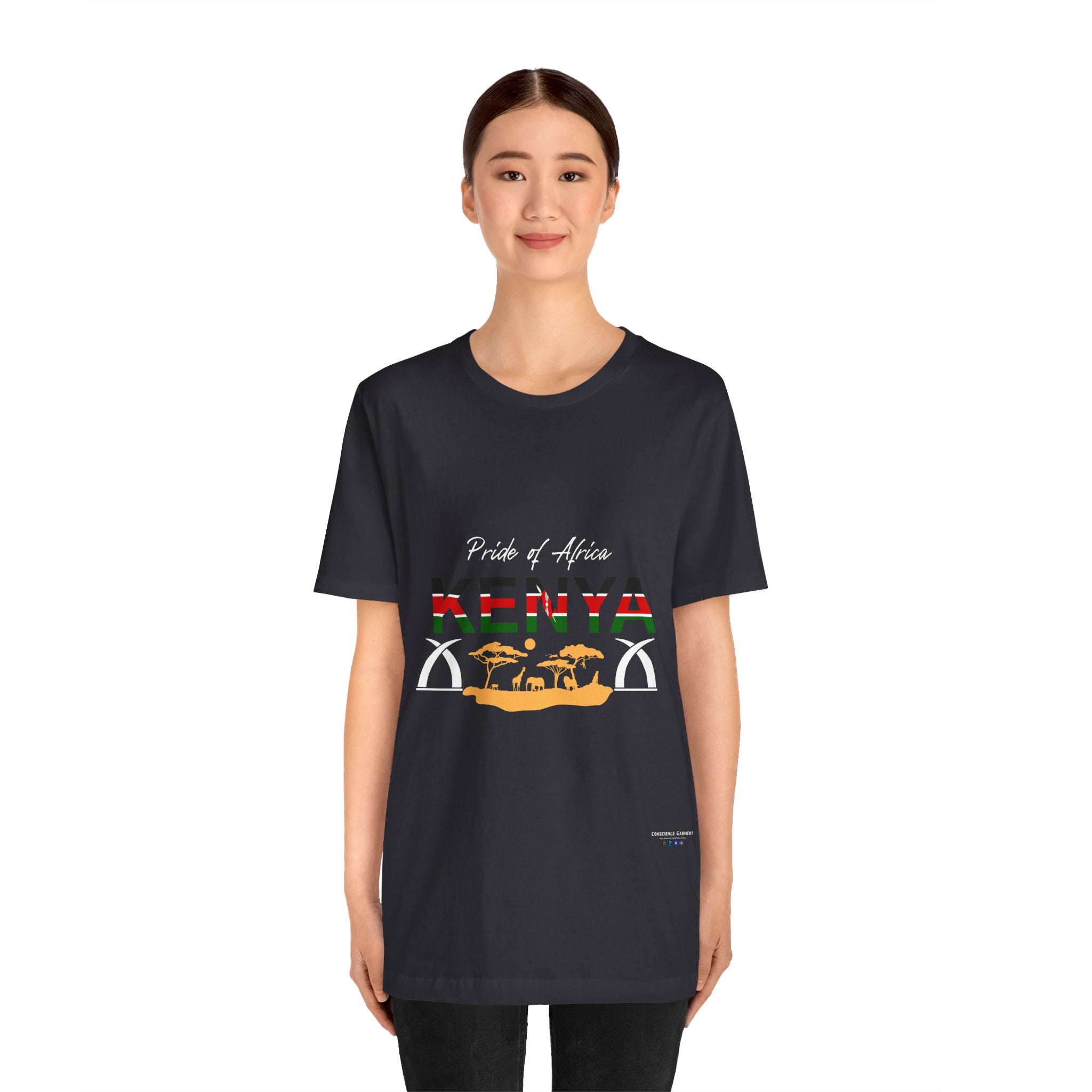 Pride of Africa Kenya T-Shirt | Unisex Short Sleeve Tee for Travelers and Culture Enthusiasts