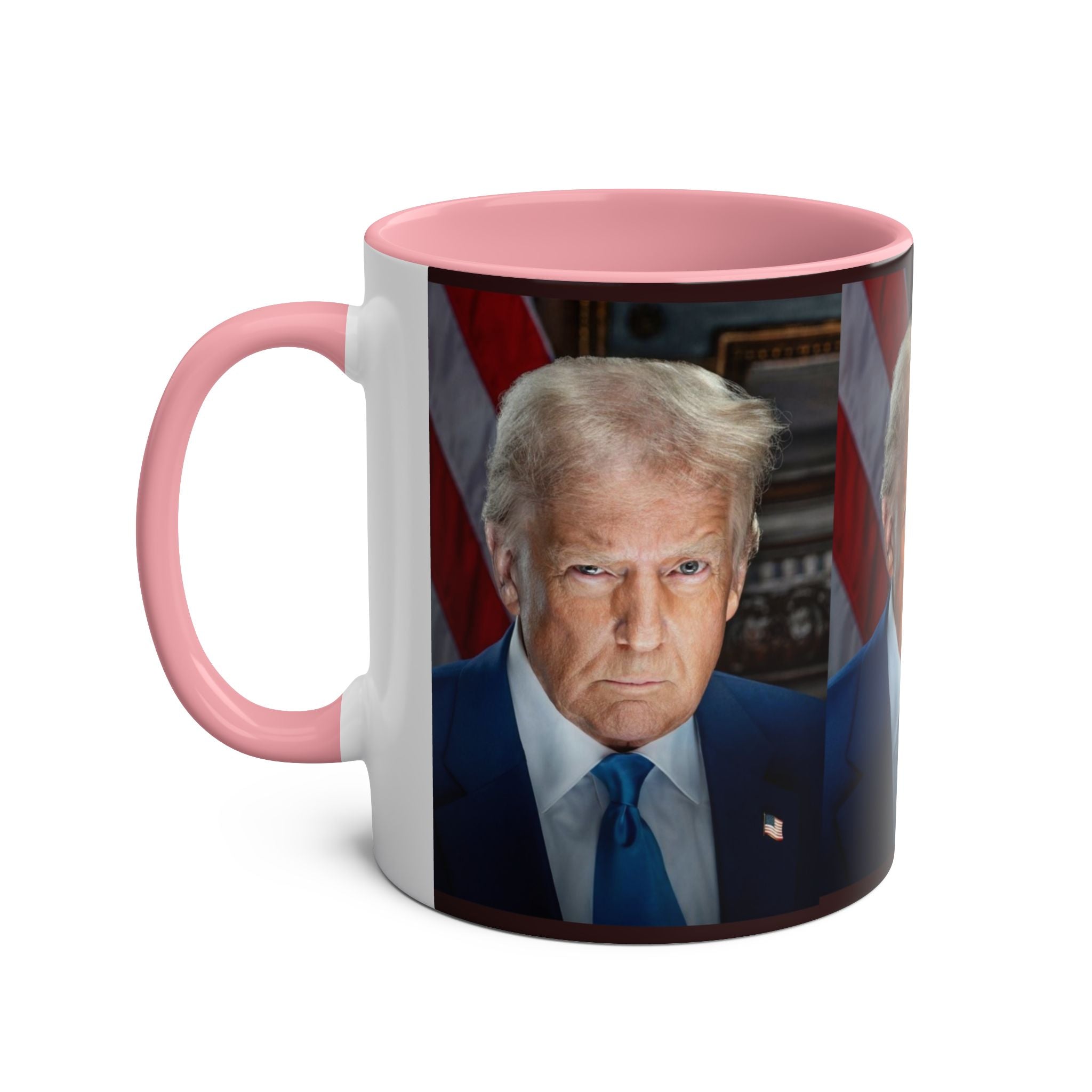 Mug - Donald Trump President of the United States 11oz Two-Tone Coffee Mug