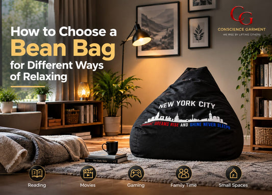 How to Choose a Bean Bag, for Different Ways of Relaxing