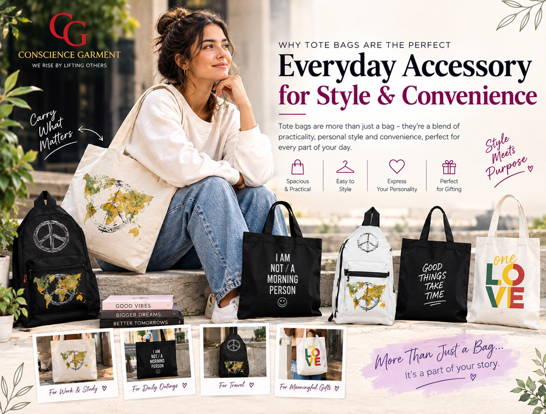 Why Tote Bags Are the Perfect Everyday Accessory for Style and Convenience
