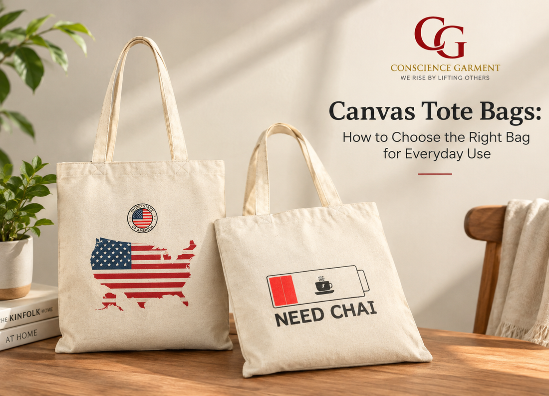 Canvas Tote Bags: How to Choose the Right Bag for Everyday Use