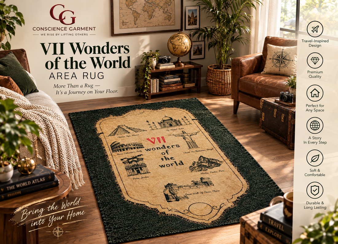 VII Wonders of the World Area Rug – How to Make Your Space Feel Personal