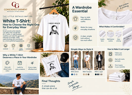 White T-Shirt: How to Choose the One for Everyday Wear