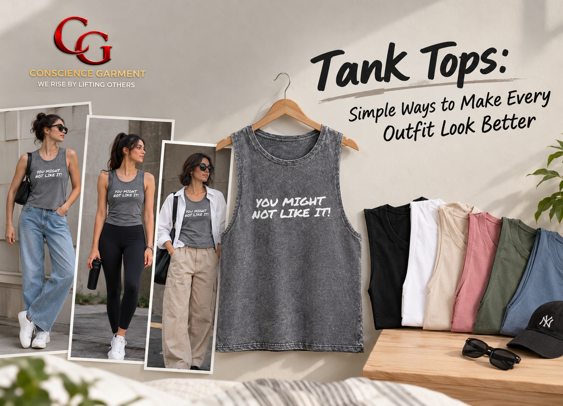 Tank Tops: Simple Ways to Make Every Outfit Look Better