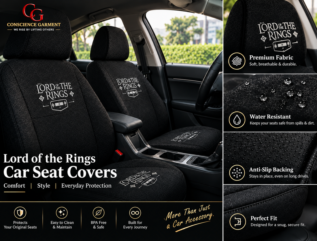 Lord of the Rings Car Seat Covers: Give Your Car a Fantasy Inspired Makeover