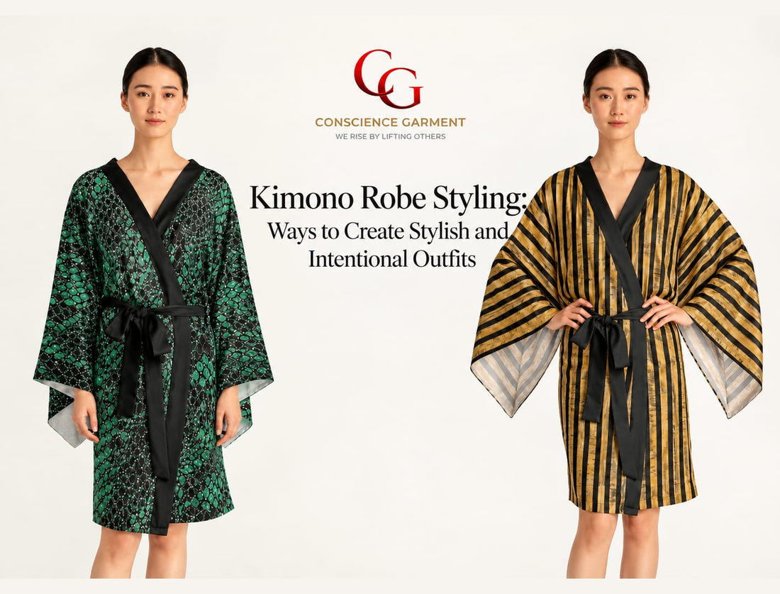 Kimono Robe Styling: Ways to Create Stylish and Intentional Outfits