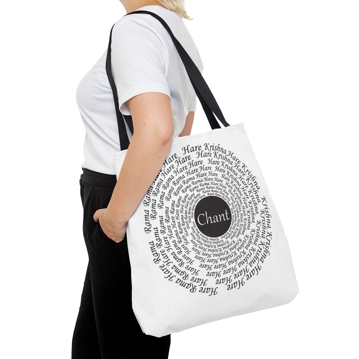 Hare Krishna Chant Mantra Meditation Tote Bag
