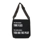 Inspirational Adjustable Tote Bag, Motivational Gift for Travelers, Unique Travel Accessory, Practical Everyday Bag - Conscience Garment