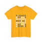 Mistakes Repeat Graphic Tee — Black Typographic T-Shirt