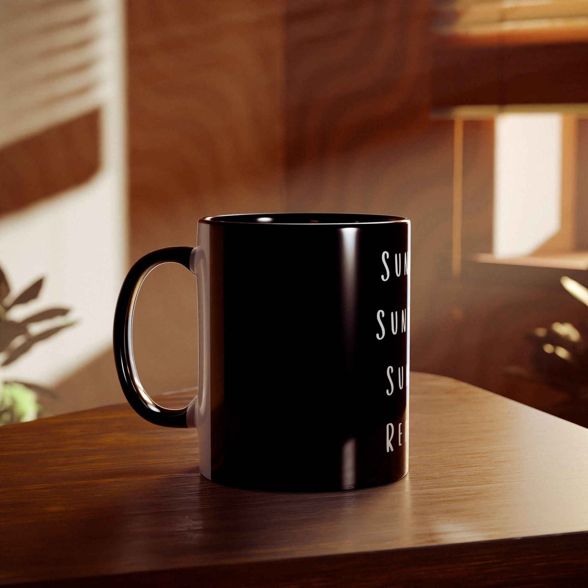 Holiday Coffee Mug - Sunrise Sunburn Sunset Repeat  - 11oz