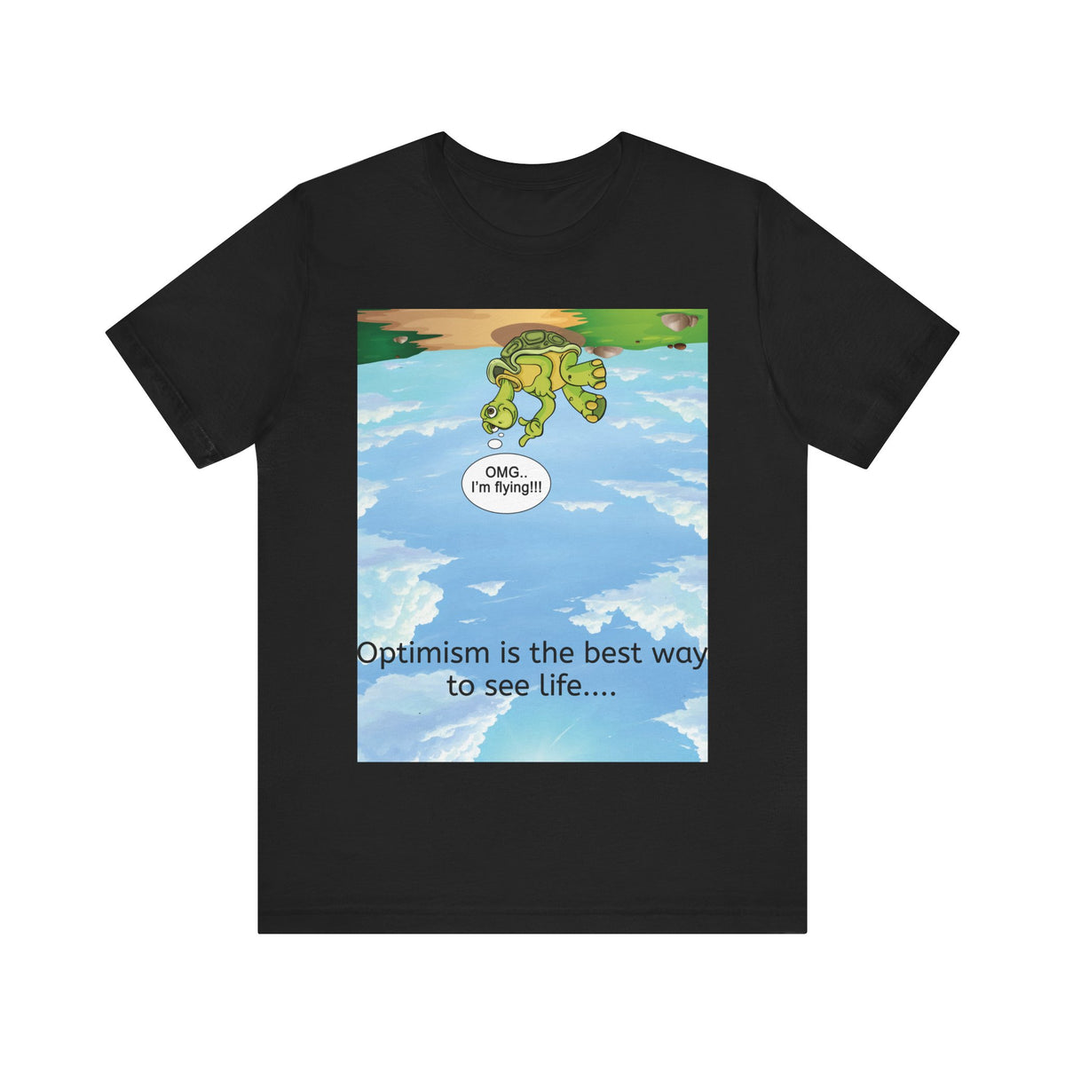 Optimistic Tortoise T-shirt - Conscience Garment