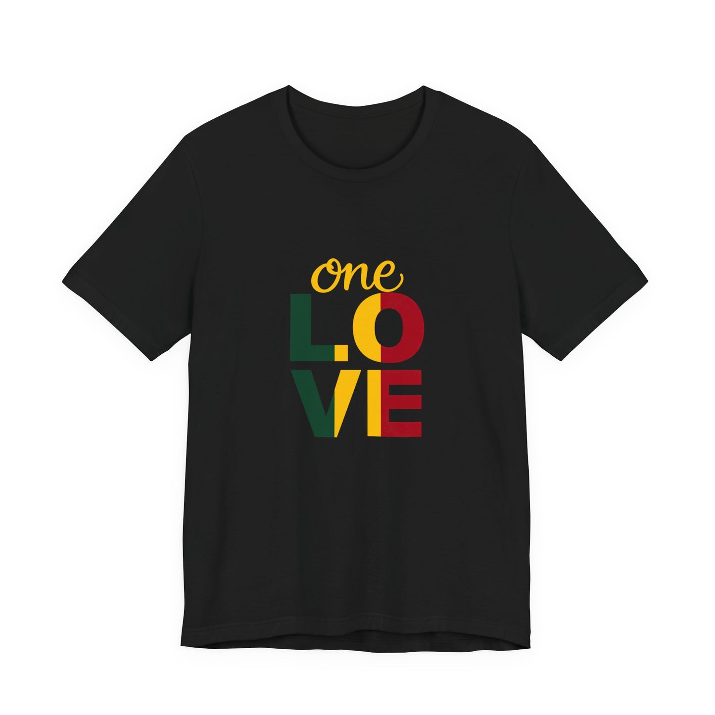 One Love Reggae T-shirt Short Sleeve