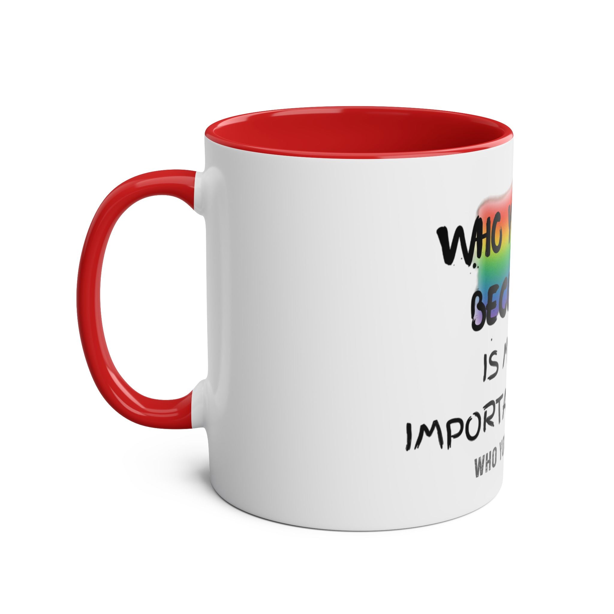 LGBT Two-Tone Coffee Mug, Gift, 7 Colors