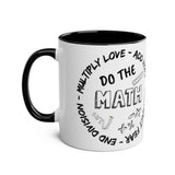 Do the Math Mug - Two-Tone, 11oz