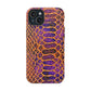 Purple-Gold Snake Skin Magnetic Impact Case