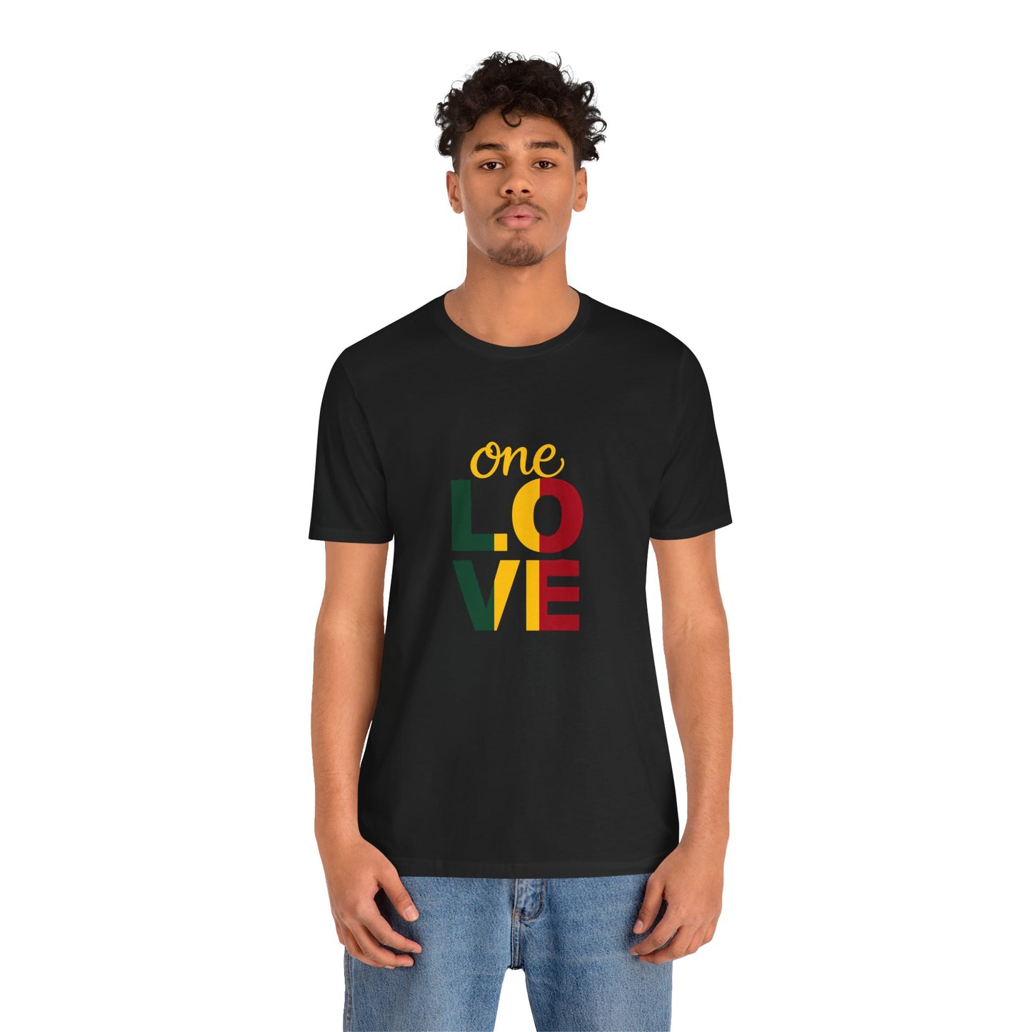 One Love Reggae T-shirt Short Sleeve