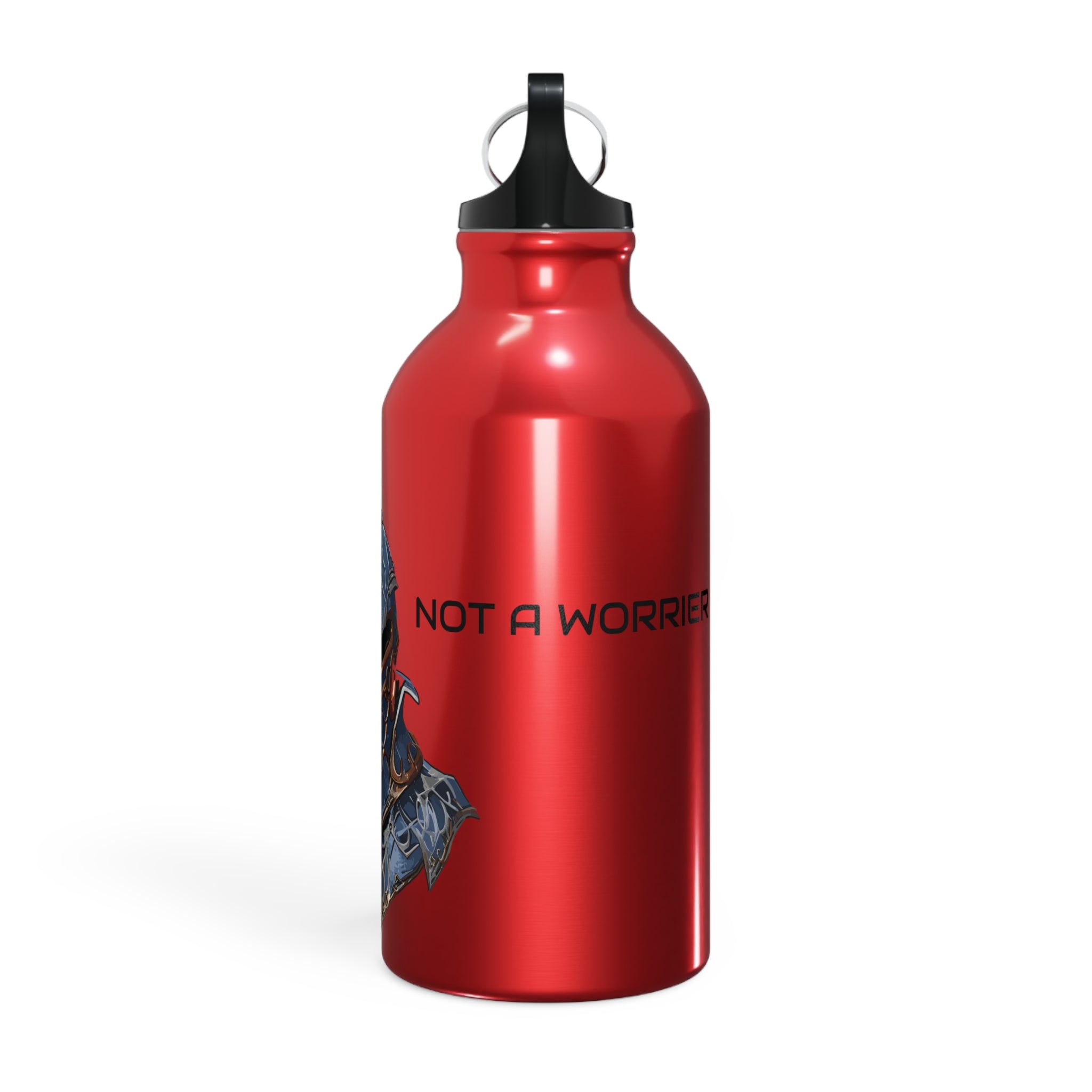 Be a Warrior not a Worrier, Oregon Sport Bottle, Gift, Inspirationa;, Motivation, Aluminium