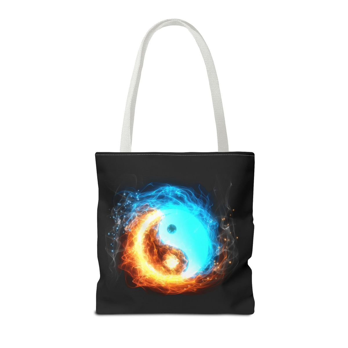 Fire and Ice Yin Yang Tote Bag