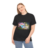 Wow Mom T-Shirt — Floral Butterfly 'WOW MOM' Graphic Tee for Mother's Day - Conscience Garment