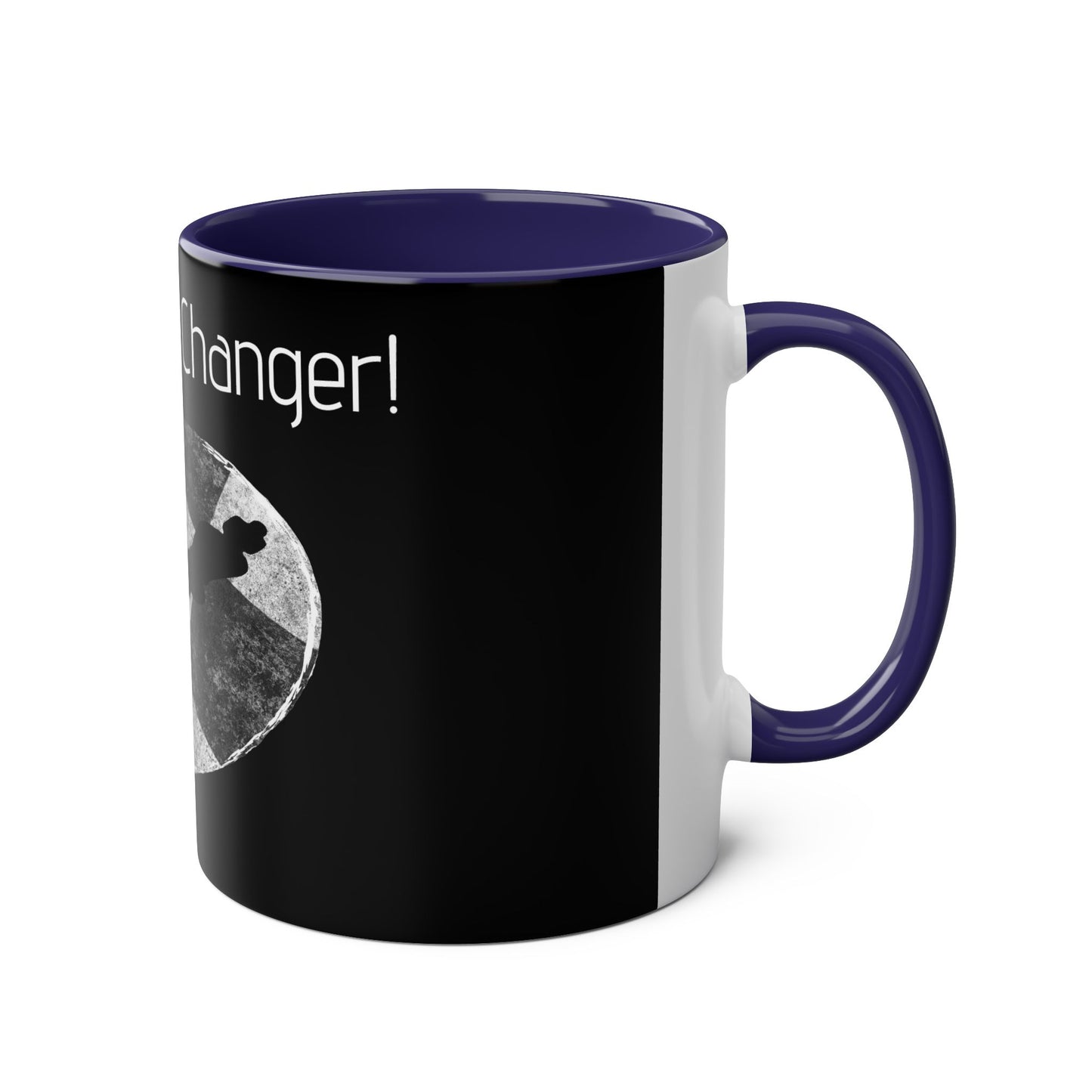 Be a Game Changer, Pawn over powering the King Two-Tone Coffee Mug - Conscience Garment