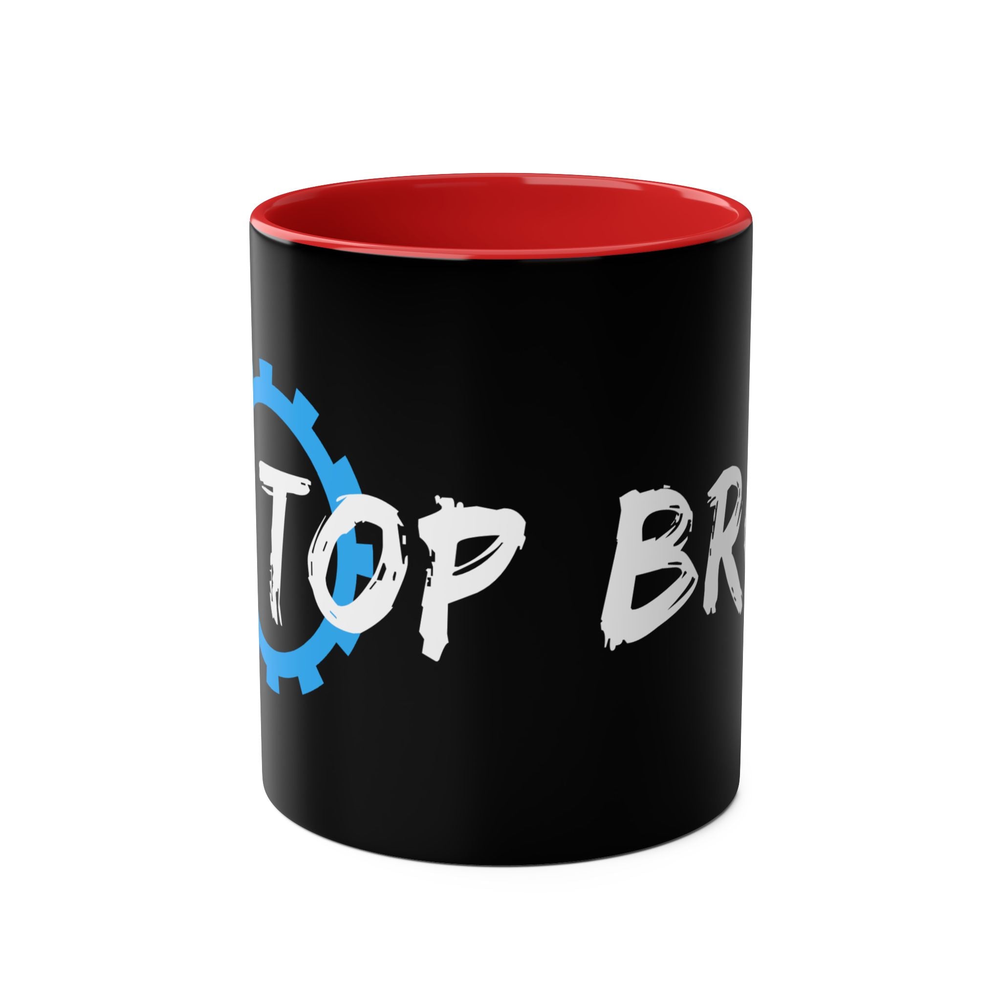 Top Brother Two-Tone Coffee Mug, Birthday Gift, 7 Colors