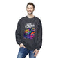 Colorful Chameleon Crewneck Sweatshirt — Vibrant Graffiti Lizard Graphic