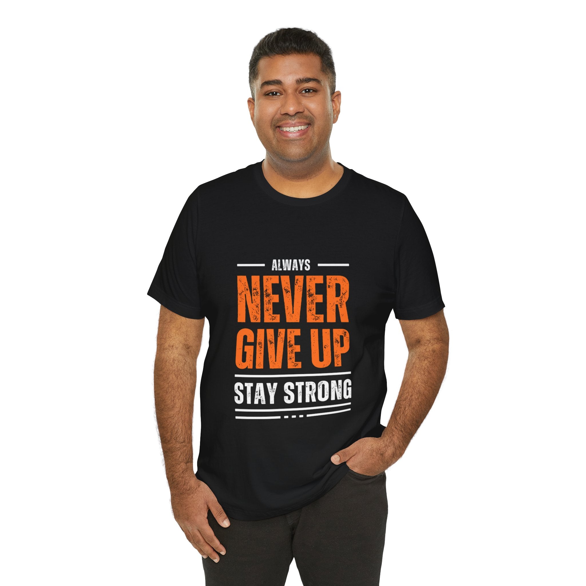 Motivational Never Give Up T-Shirt