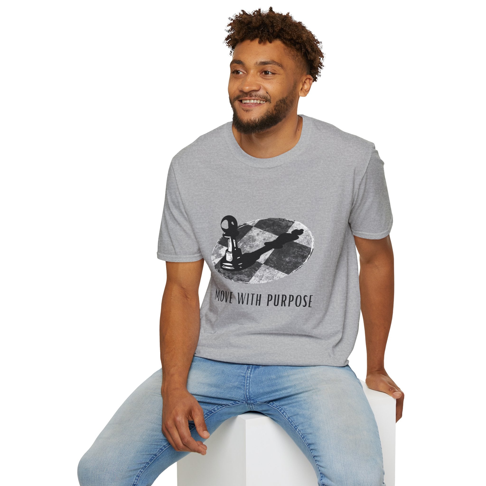 Chess Pawn 'Move With Purpose' T-Shirt