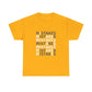 Mistakes Repeat Graphic Tee — Black Typographic T-Shirt