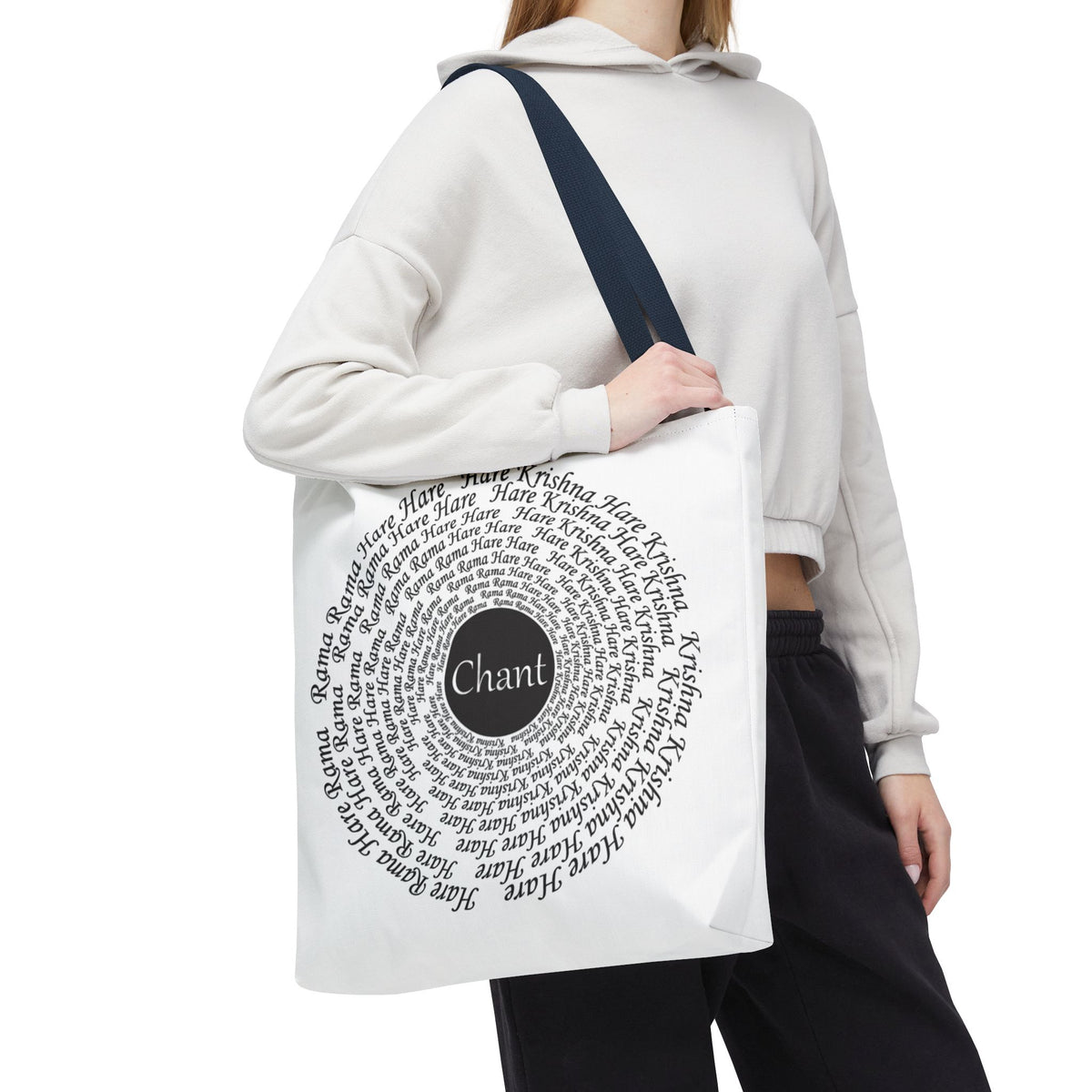 Hare Krishna Chant Mantra Meditation Tote Bag