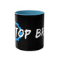 Top Bro Coffee Mug - Two-Tone, 11oz