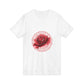Lotus Mandala V-Neck Tee — Hand-Drawn Floral Yoga Shirt - Conscience Garment