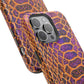 Purple-Gold Snake Skin Magnetic Impact Case