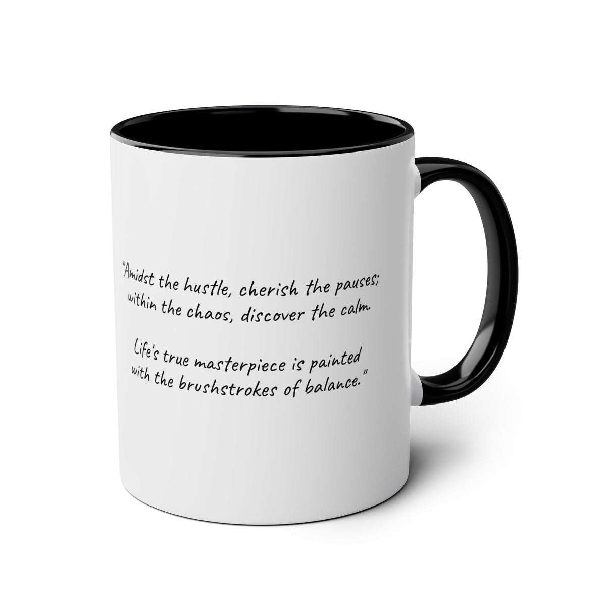 Find your Balance, Balancing Stones Coffee Mug - Conscience Garment