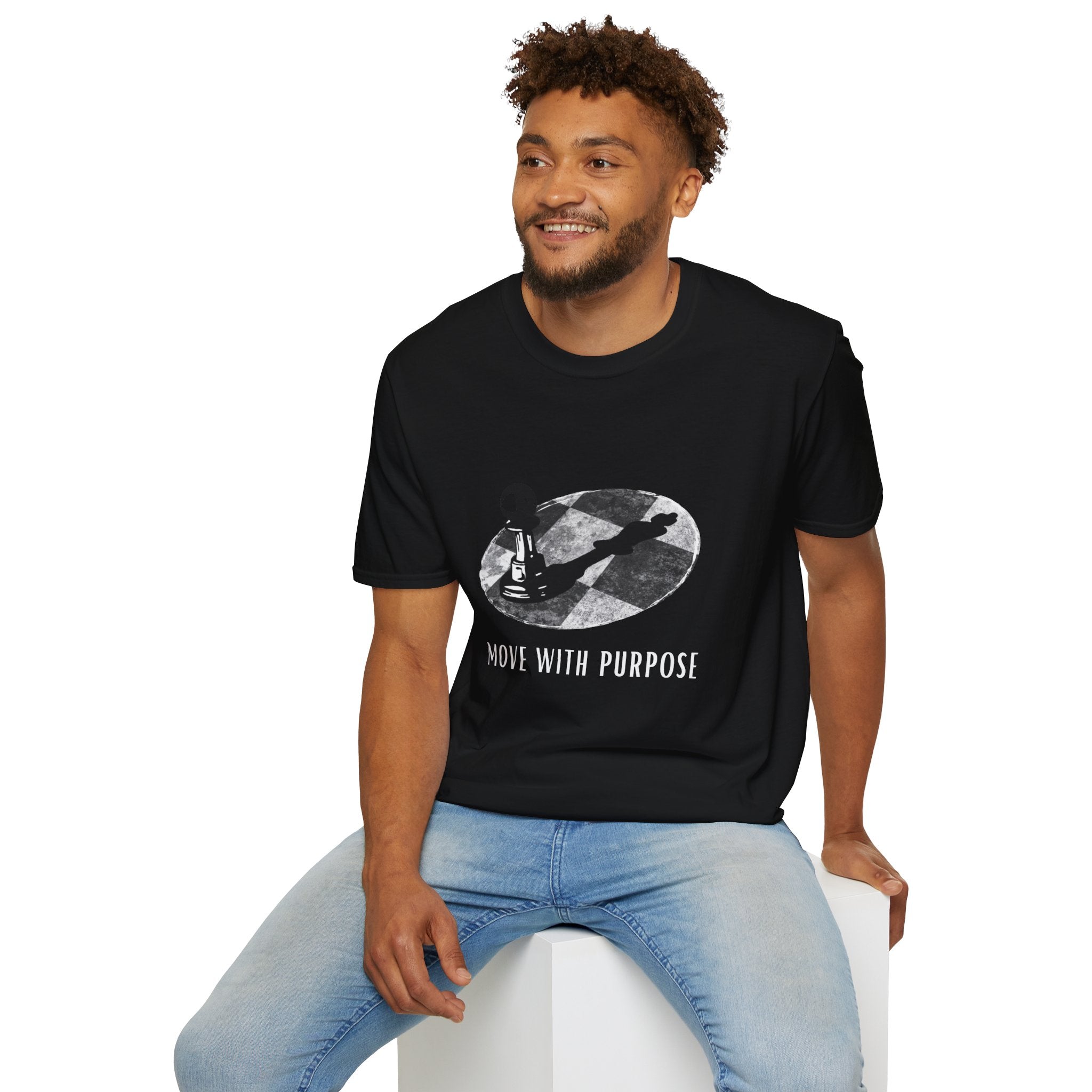 Chess Pawn 'Move With Purpose' T-Shirt