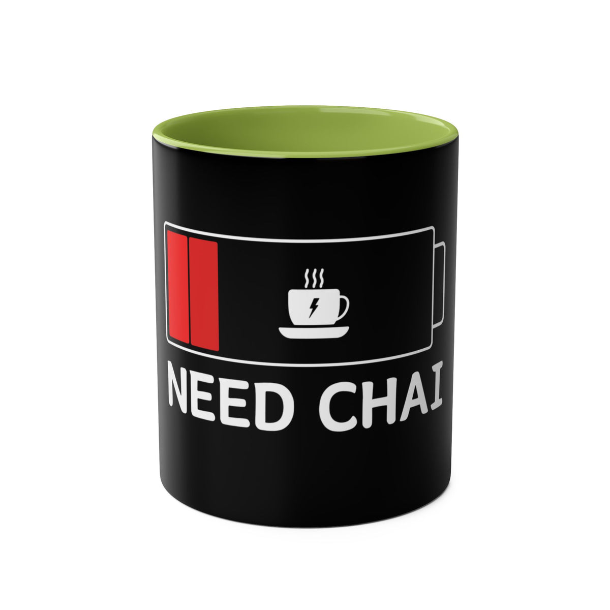 Chai Battery Gauge Mug 11oz - Conscience Garment