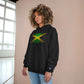 Jamaica Flag Hoodie Vintage Distressed Jamaican Pride Pullover - Champion