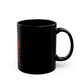 One Love Black Coffee Mug — Rasta Colors Inspirational Ceramic Mug (11oz, 15oz)