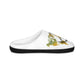 World Peace Watercolor Women's Indoor Slippers — Cozy Slip-On House Shoes
