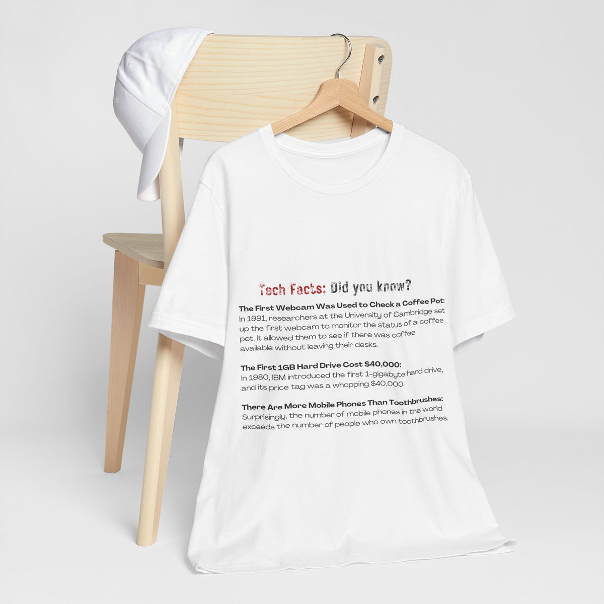 Tech Facts T-Shirt - Conscience Garment