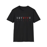 Weekday Calendar T‑Shirt — Minimal SMTWTFS Design (Highlight Wednesday)