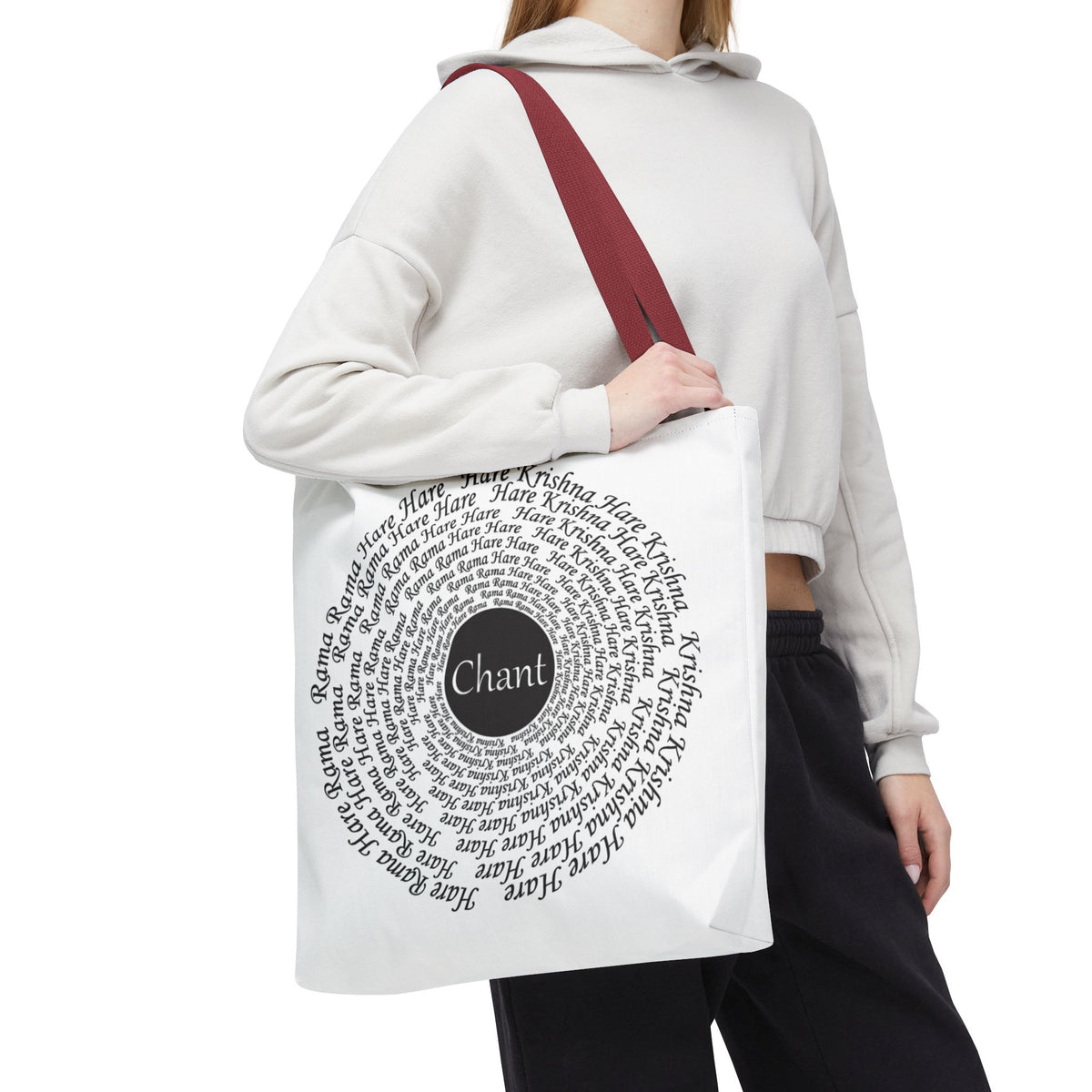 Hare Krishna Chant Mantra Meditation Tote Bag
