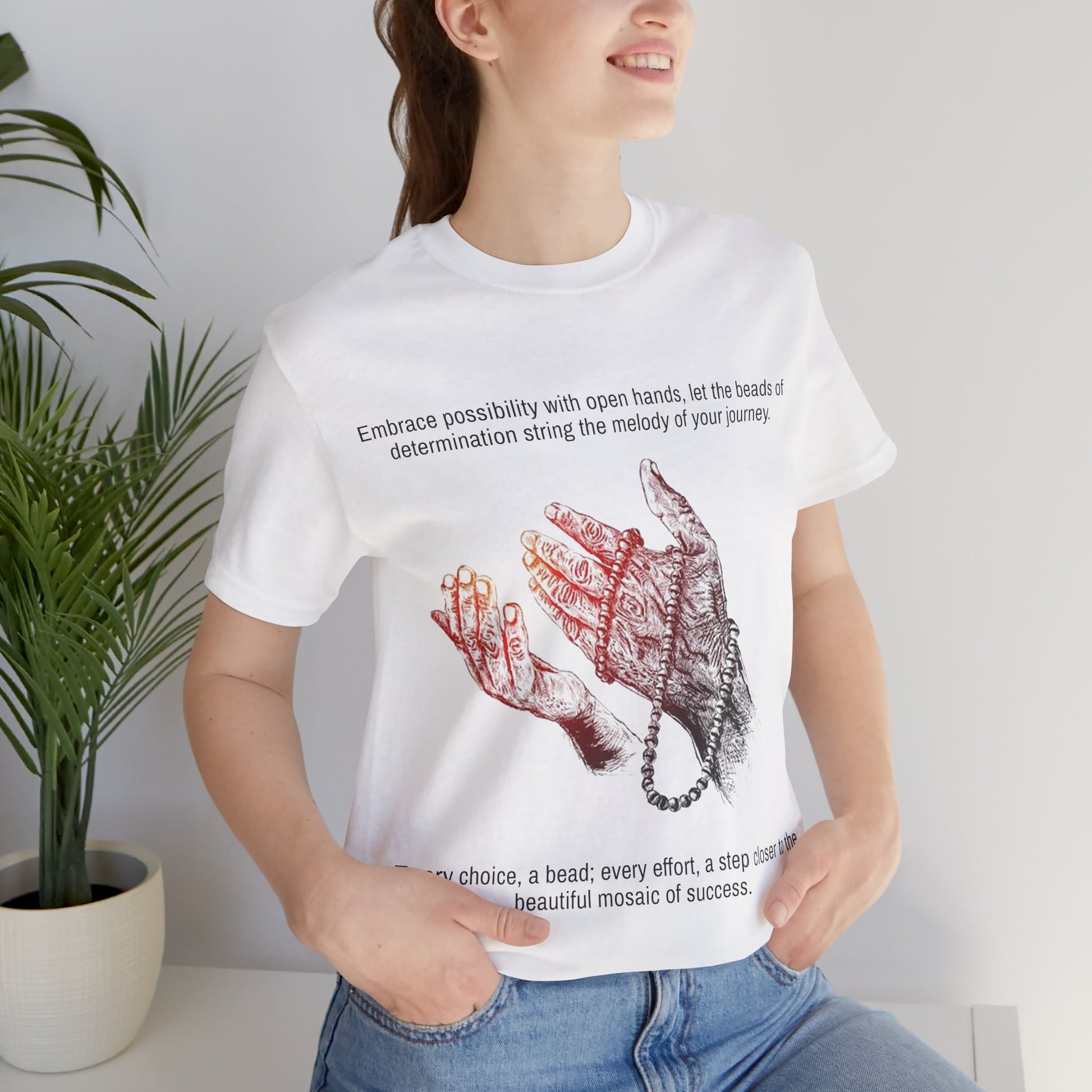 Prayer Beads T-Shirt - Conscience Garment