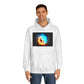 Ying Yang, Elements, Zen, Hooded Sweatshirt, Unisex, Men, Women, Cotton, Gift, Mindfulness, Motivation, Inspiration