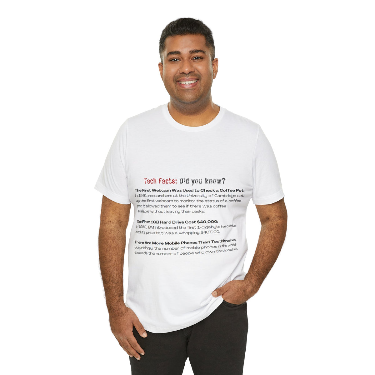 Tech Facts T-Shirt - Conscience Garment