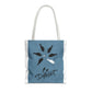 Be Different Whale Tote Bag — Inspirational Ocean Animal Canvas Tote