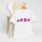 Geometric Design Unisex Heavy Cotton Tee - Perfect for Casual Wear, Graphic Tee, Trendy Shirt, Art Lover Gift, Everyday Comfort - Conscience Garment